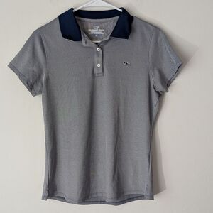 Vineyard Vines Performance Striped Short Sleeve Polo Shirt Men's Size Small